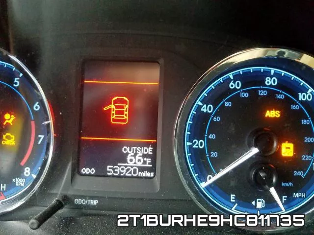 2T1BURHE9HC811735