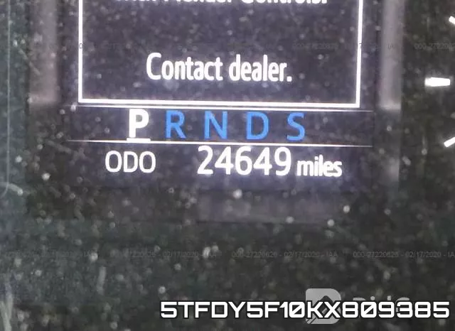 5TFDY5F10KX809385