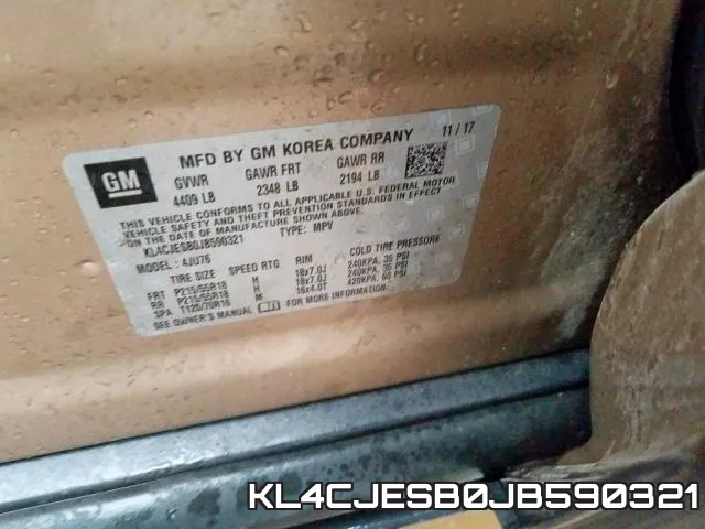 KL4CJESB0JB590321