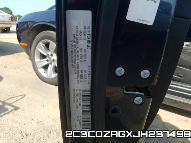 2C3CDZAGXJH237498