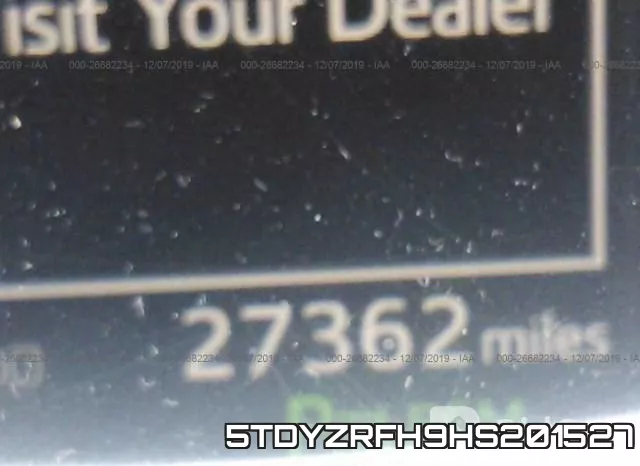5TDYZRFH9HS201527