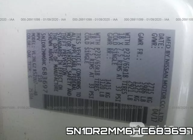 5N1DR2MM6HC683697