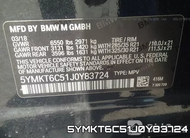 5YMKT6C51J0Y83724