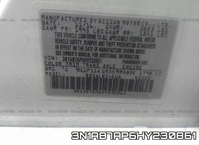 3N1AB7AP6HY230861