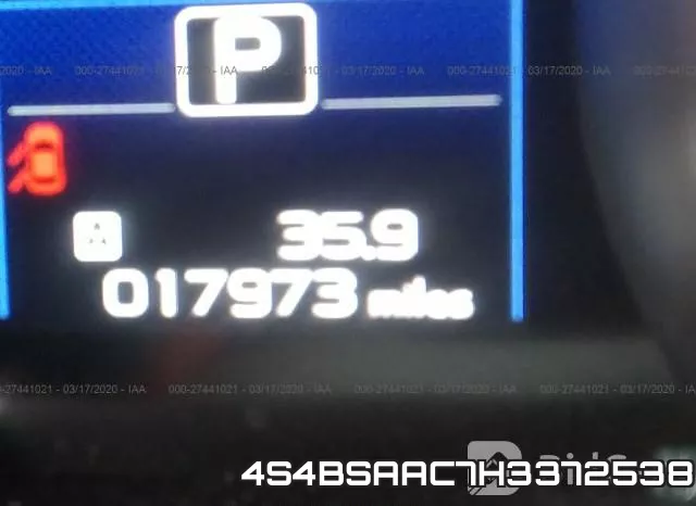 4S4BSAAC7H3372538