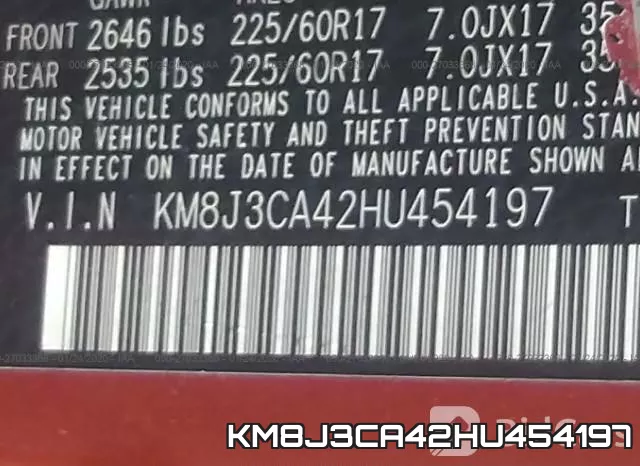KM8J3CA42HU454197