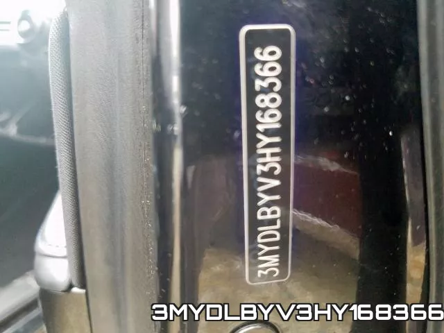 3MYDLBYV3HY168366