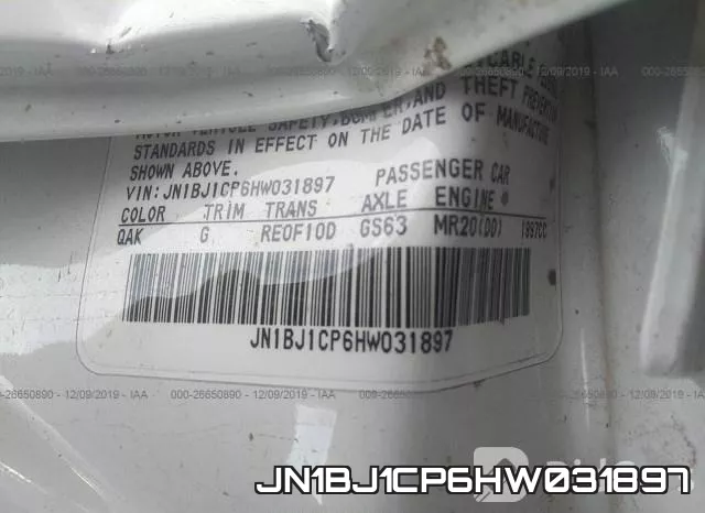 JN1BJ1CP6HW031897
