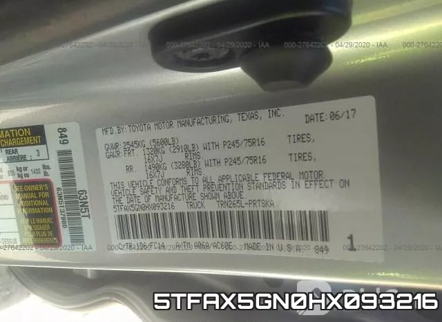 5TFAX5GN0HX093216