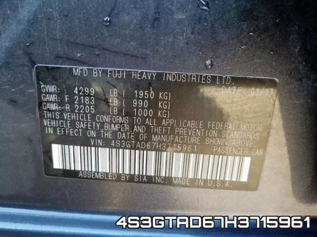 4S3GTAD67H3715961