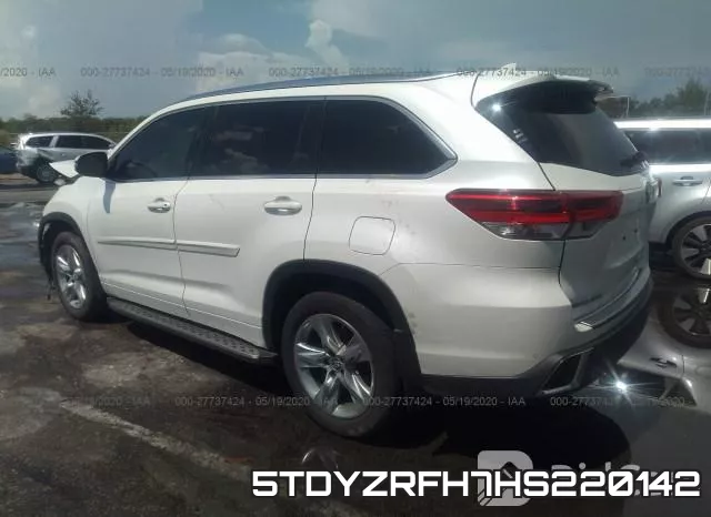 5TDYZRFH7HS220142