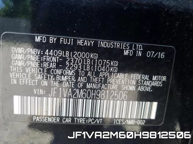 JF1VA2M60H9812506