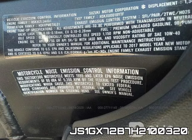 JS1GX72B7H2100320