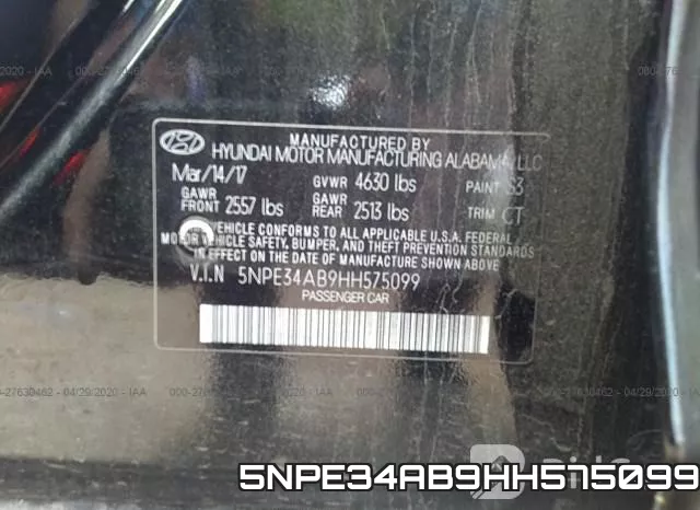 5NPE34AB9HH575099