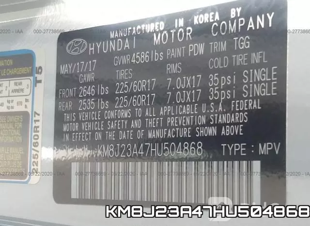KM8J23A47HU504868