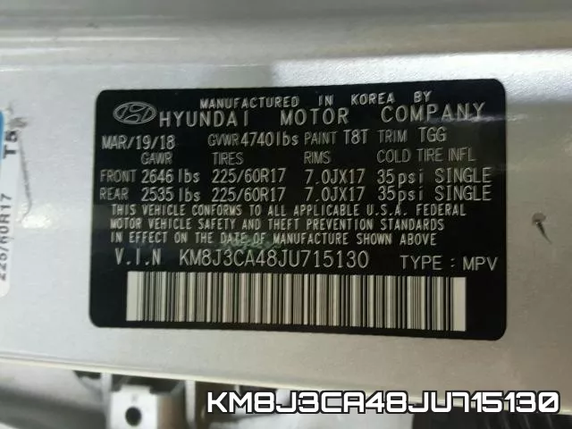 KM8J3CA48JU715130