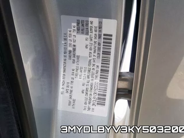 3MYDLBYV3KY503200