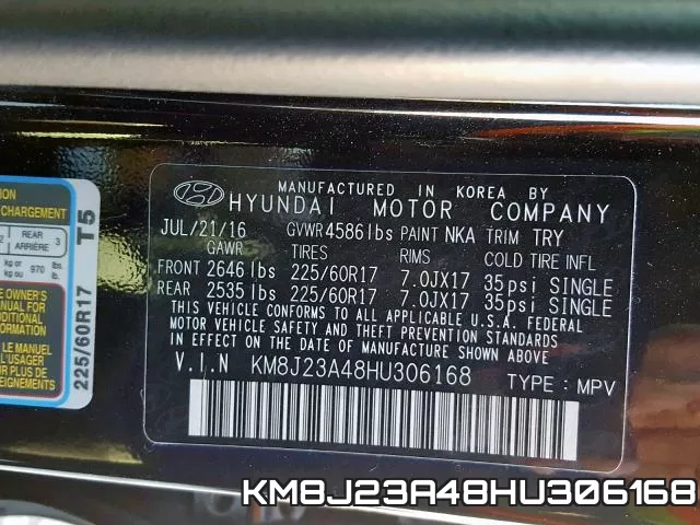 KM8J23A48HU306168