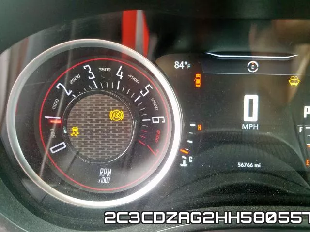 2C3CDZAG2HH580557