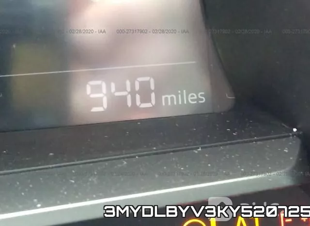 3MYDLBYV3KY520725