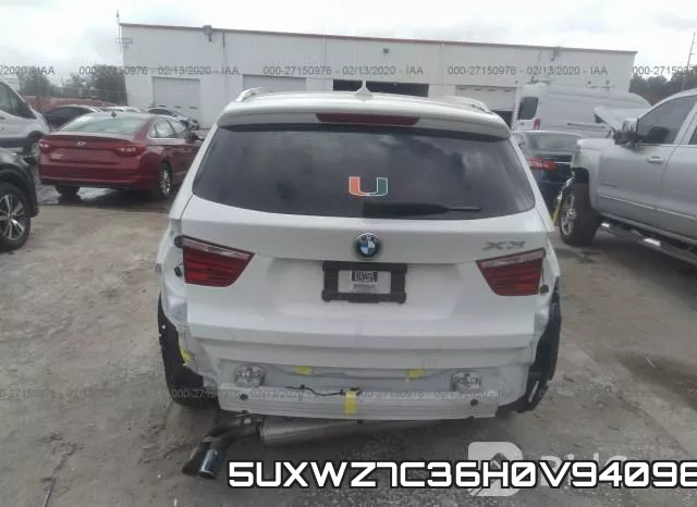 5UXWZ7C36H0V94098