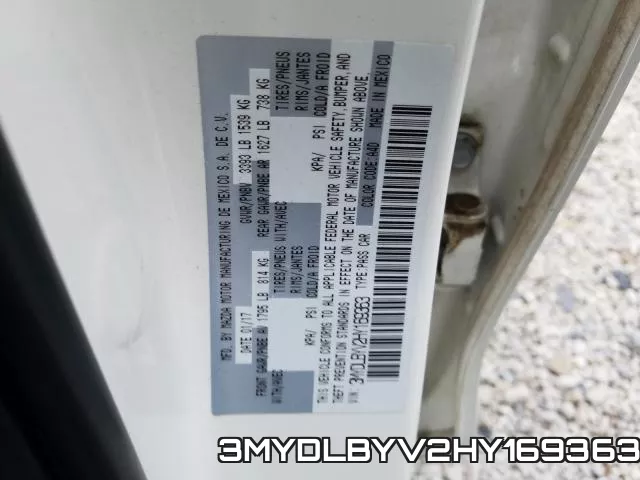3MYDLBYV2HY169363
