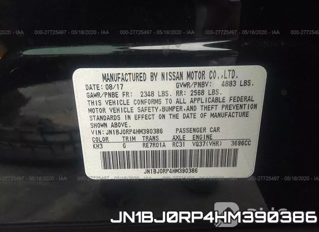 JN1BJ0RP4HM390386