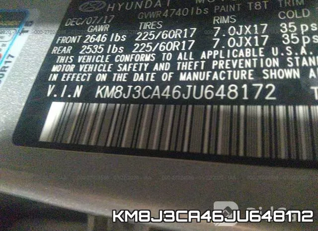 KM8J3CA46JU648172