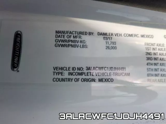 3ALACWFC1JDJH4491