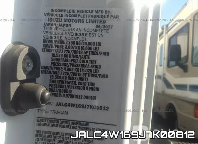 JALC4W169J7K00812