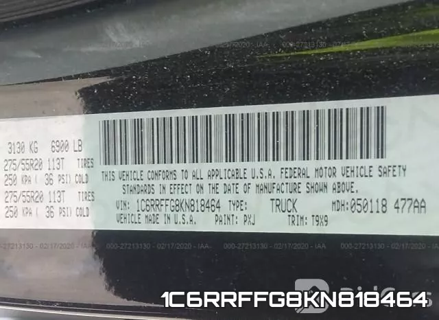 1C6RRFFG8KN818464