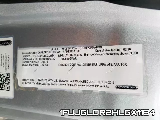 1FUJGLDR2HLGX1184
