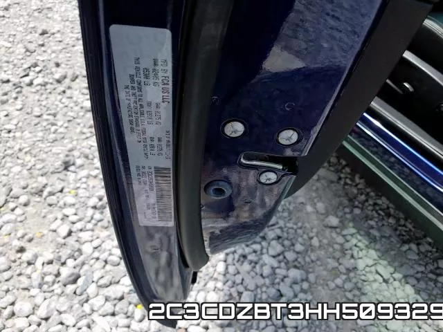 2C3CDZBT3HH509329