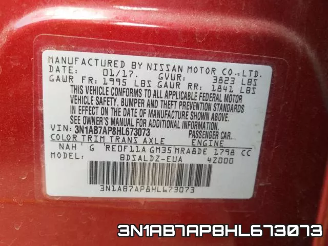 3N1AB7AP8HL673073