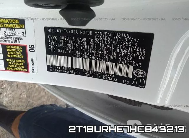 2T1BURHE7HC843213