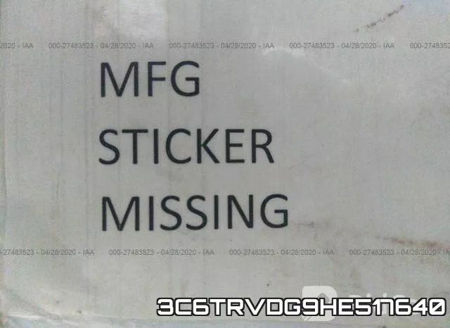 3C6TRVDG9HE517640
