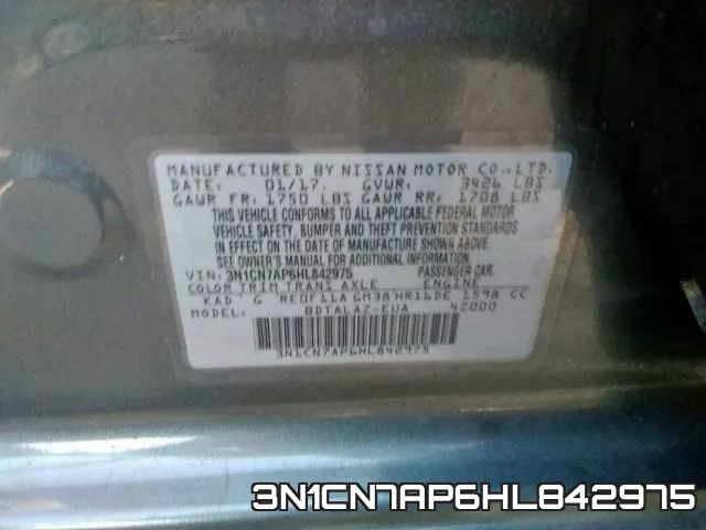 3N1CN7AP6HL842975