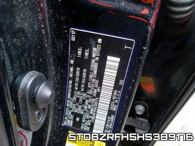 5TDBZRFH5HS389176