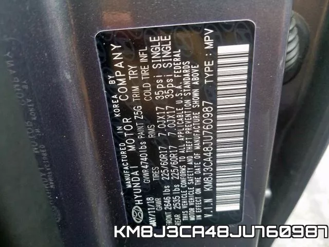 KM8J3CA48JU760987