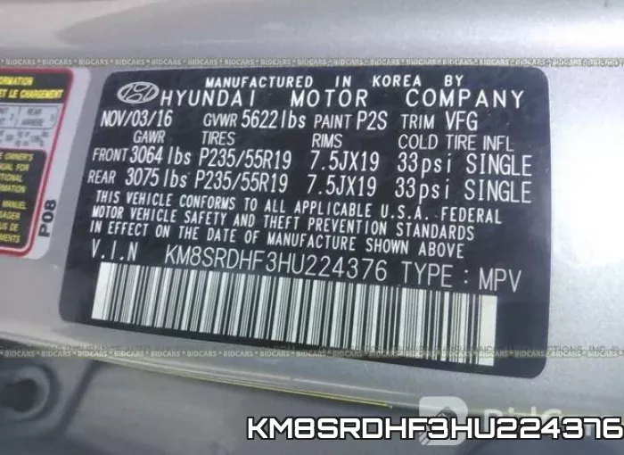 KM8SRDHF3HU224376