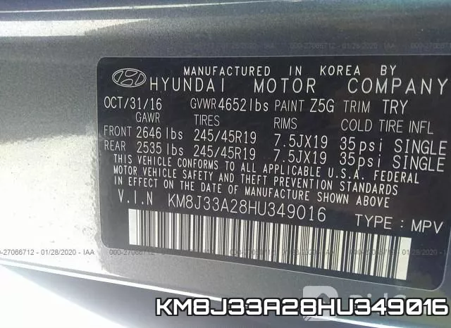 KM8J33A28HU349016