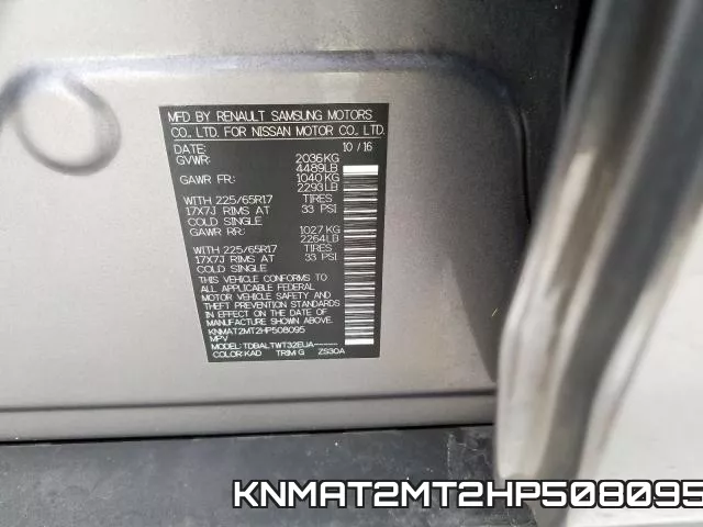 KNMAT2MT2HP508095