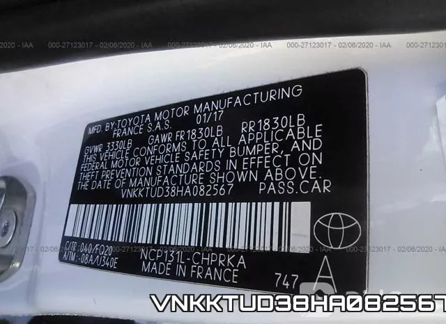 VNKKTUD38HA082567