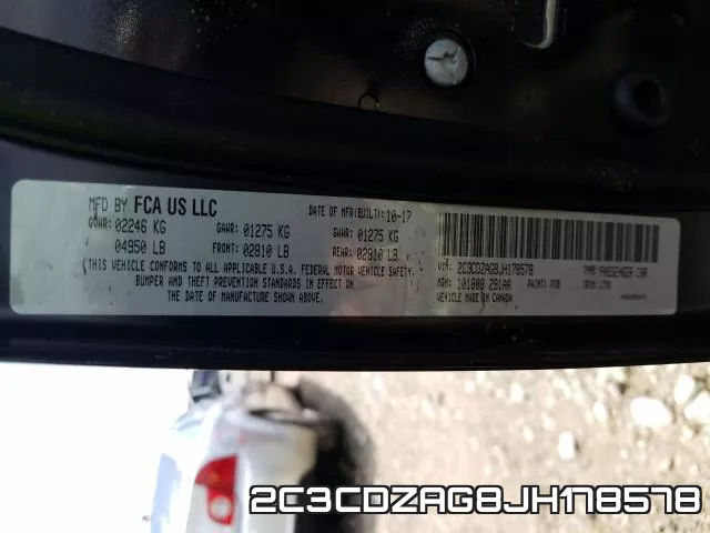 2C3CDZAG8JH178578