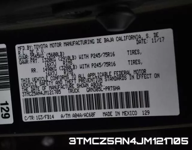 3TMCZ5AN4JM121705
