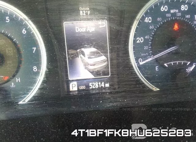4T1BF1FK8HU625283