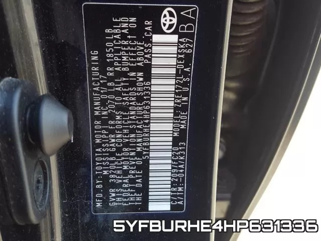 5YFBURHE4HP631336