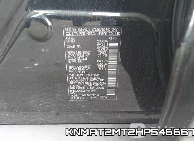 KNMAT2MT2HP546667