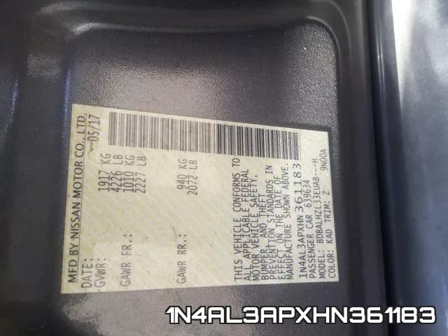 1N4AL3APXHN361183