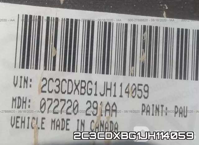 2C3CDXBG1JH114059